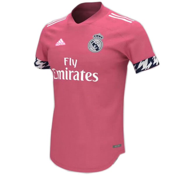 Tailandia Camiseta Real Madrid Replica Segunda Ropa Concepto 2020/21 Rosa